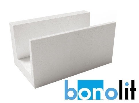 U-образный блок Bonolit г. Старая Купавна D500 500*250*250