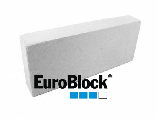 Блок газобетонный перегородочный 600*300*150мм В 3,5 D 600кг/м3 EuroBlock