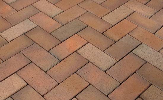 Тротуарная клинкерная брусчатка Wienerberger Penter Saale, 200x100x52 мм