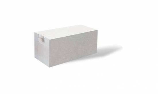 Газобетон с захватом для рук Aeroc HARD, D 600, 250*250*625 мм