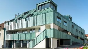 Алюминиевая кровля Система PREFALZ 45 Бронзовый Prefa