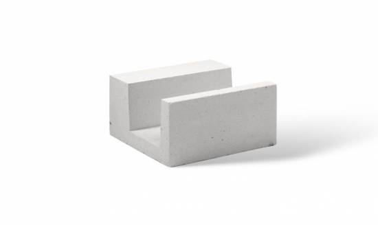 Газобетонный U-блок Aeroc, D 400, 400*250*500 мм