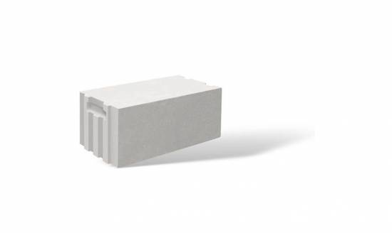 Газобетонный блок паз-гребень Aeroc EcoTerm, D 400, 375*250*625 мм