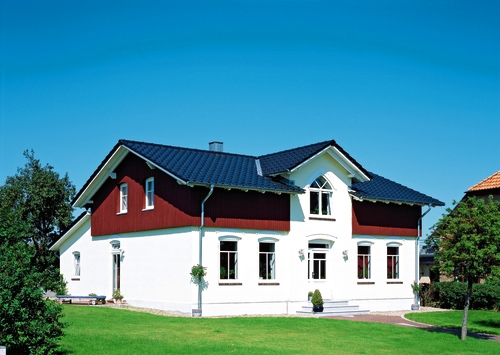Керамическая черепица Creaton MAGNUM NUANCE schwarz engobiert